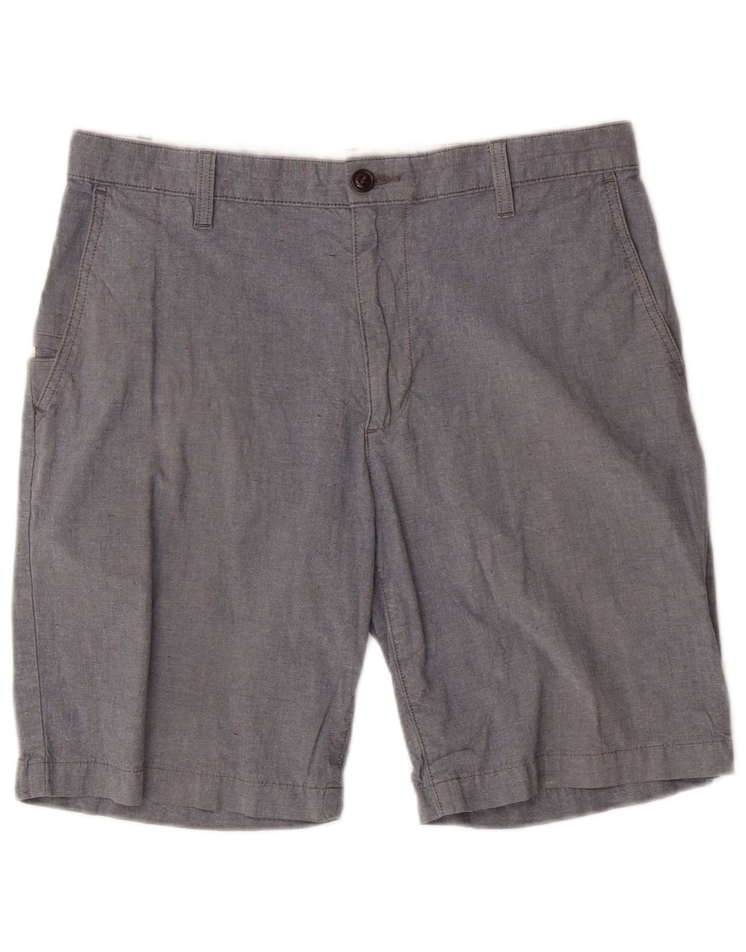 Dockers Mens Chino Shorts W32 Large Grey Cotton