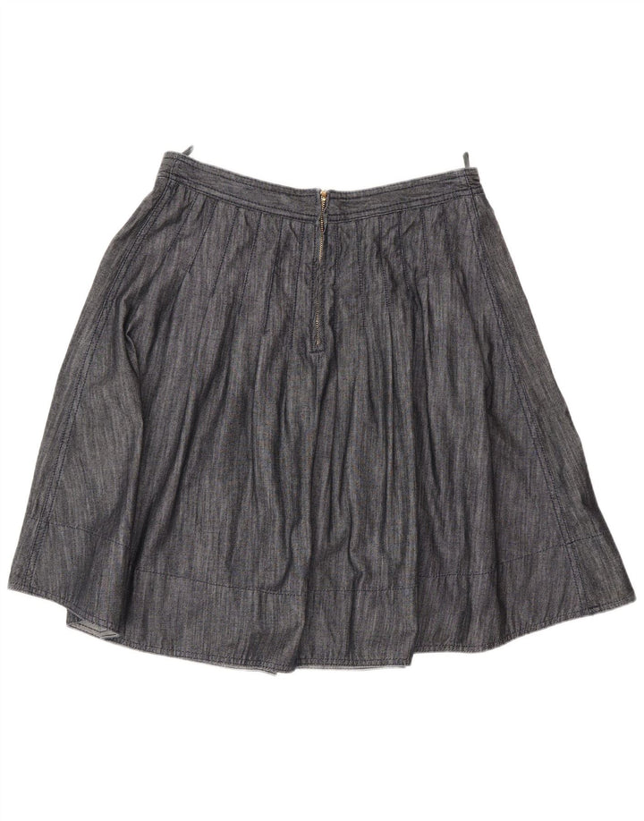 Benetton Womens A-Line Skirt Medium W28  Navy Blue