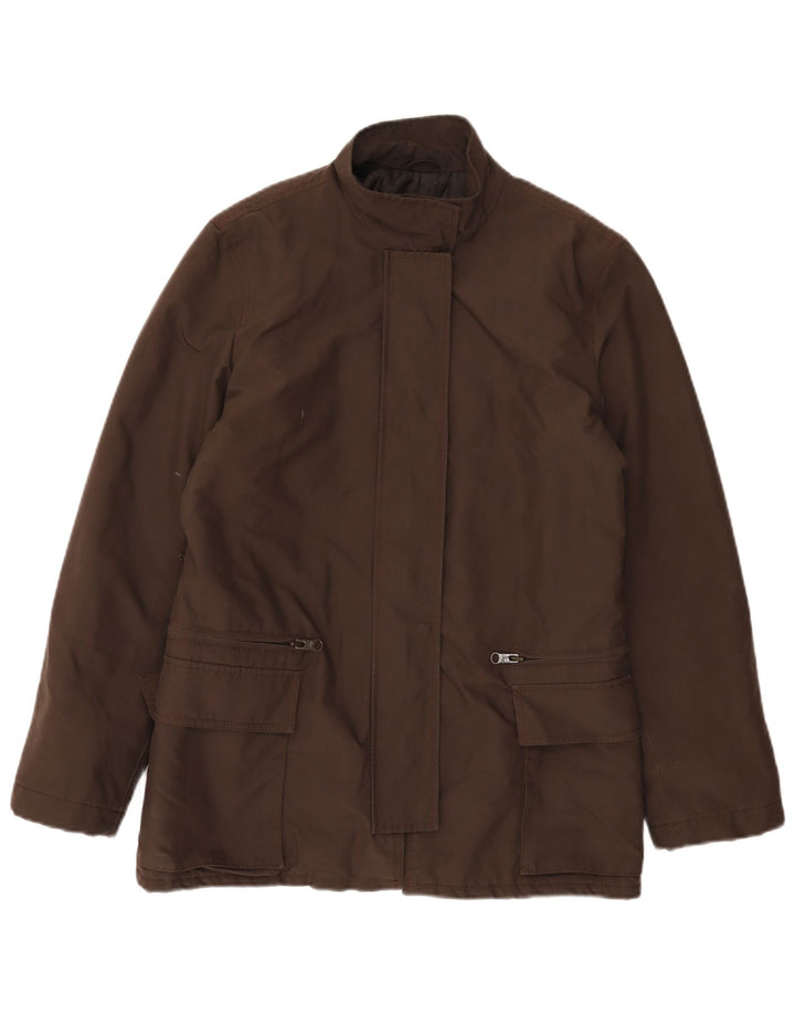 Fay Womens Utility Jacket UK 16 Large Brown