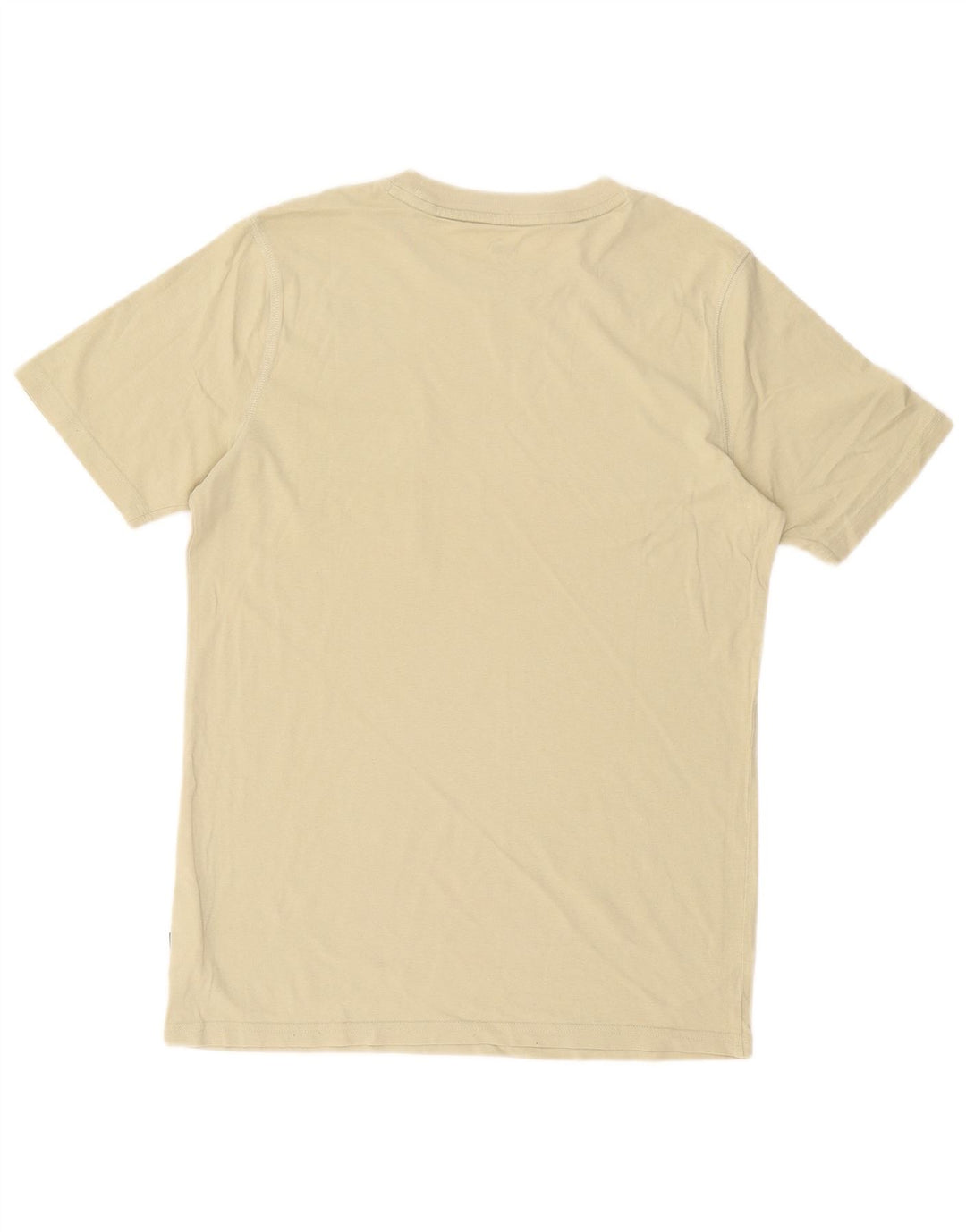 PUMA Mens Graphic T-Shirt Top Small Khaki Cotton