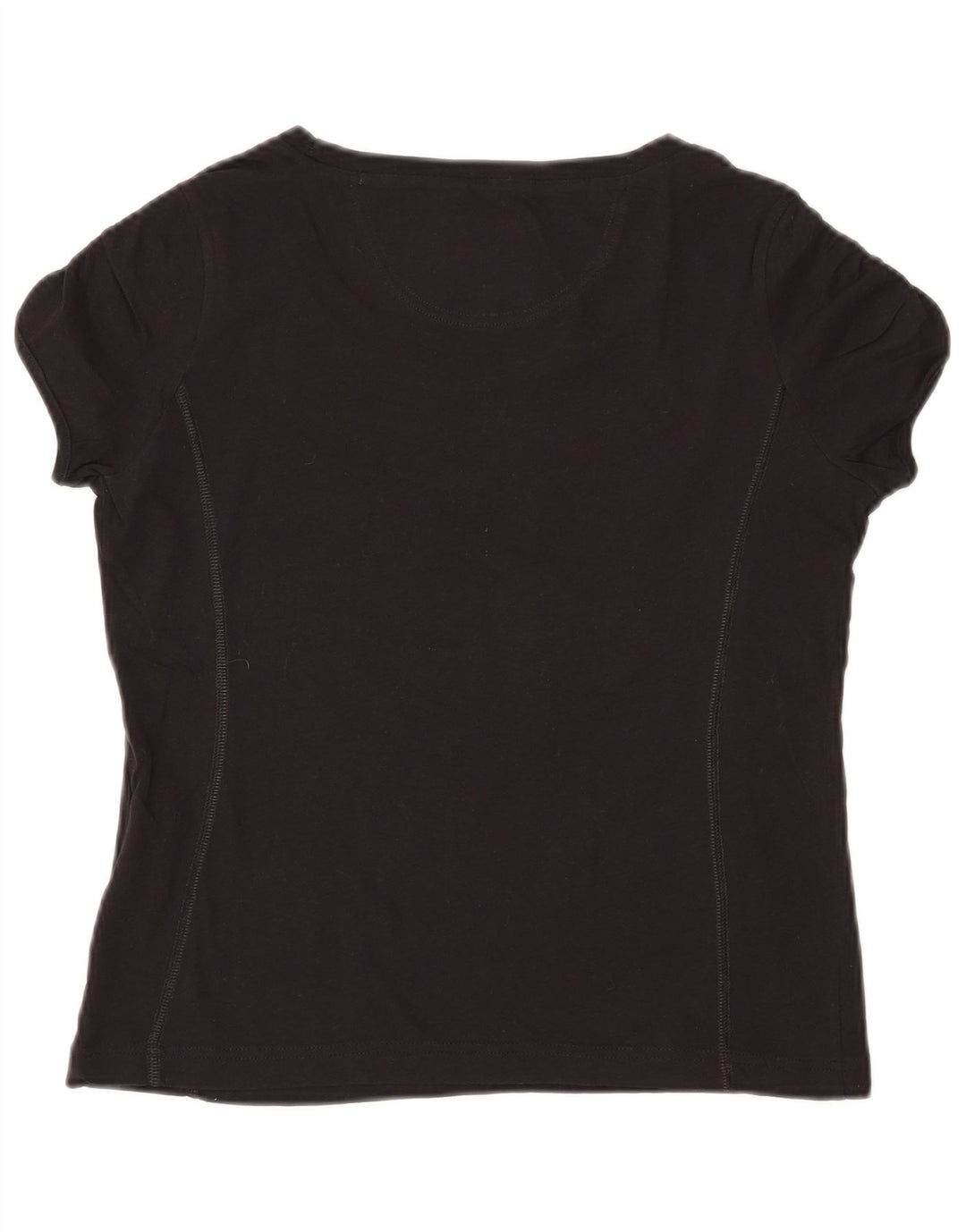 CHAMPION Womens Heritage Classics Graphic T-Shirt Top UK 12 Medium Black