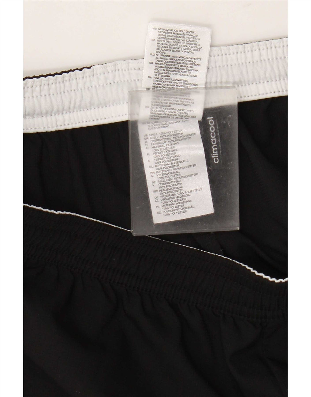 Adidas Womens Climacool Sport Shorts UK 12/14 Medium Black Polyester