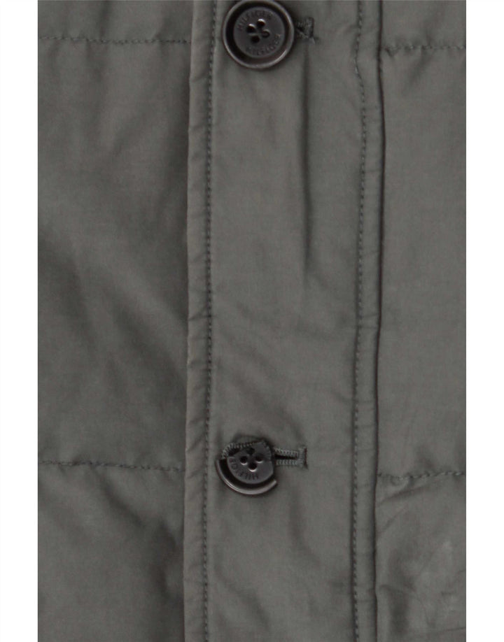 Tommy Hilfiger Mens Padded Jacket UK 42 XL Green Polyamide