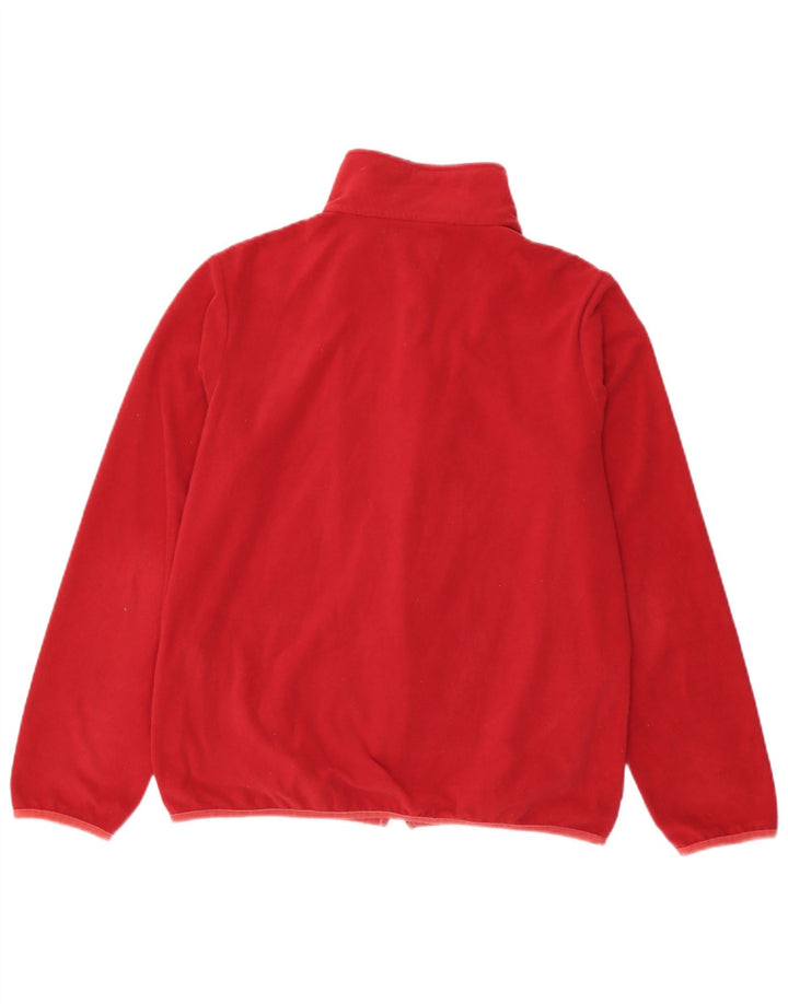 Kappa Mens Fleece Jacket UK 36 Small Red Polyester
