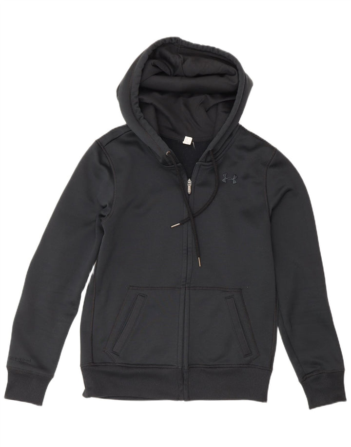 Under Armour Mens Zip Hoodie Sweater Small Black