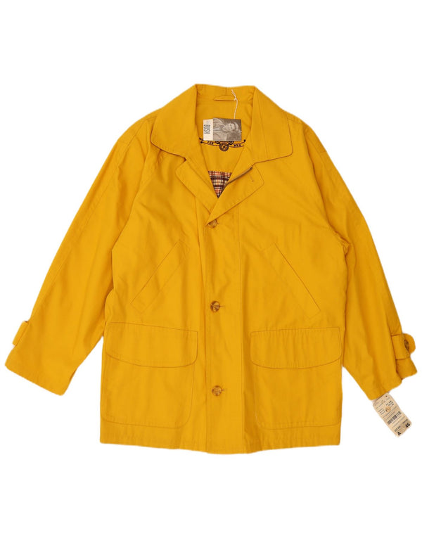 Bush Mens Loose Fit Utility Jacket EU 46 Small Yellow