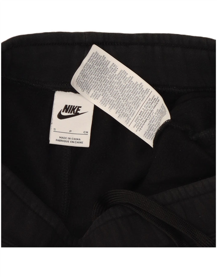 NIKE Womens Graphic Cargo Tracksuit Trousers Joggers UK 10 Small  Black