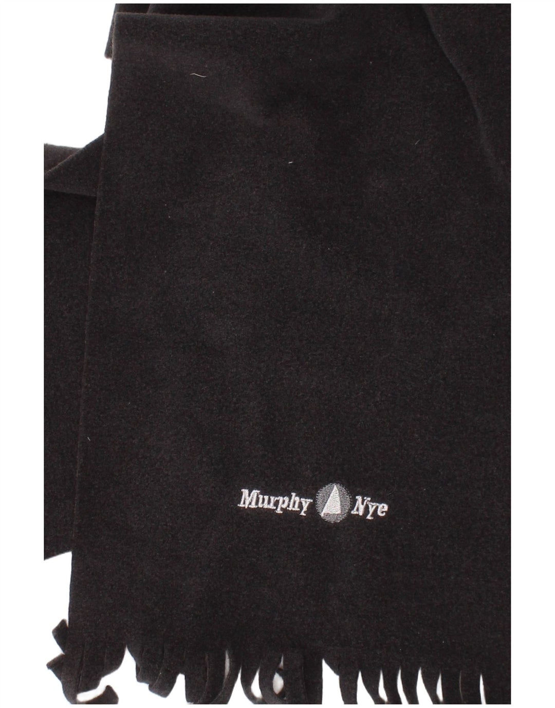MURPHY & NYE Mens Fleece Rectangle Scarf One Size Grey Classic