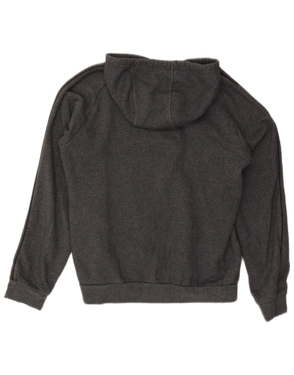 Adidas Mens Hoodie Jumper Small Grey Cotton