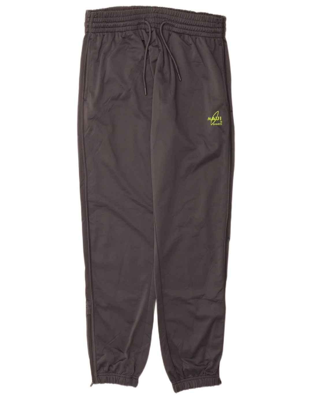 Maui and Sons Mens Tracksuit Trousers Joggers Medium Grey Polyester