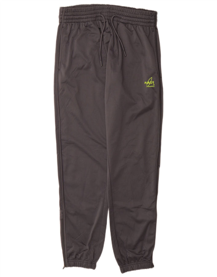 Maui and Sons Mens Tracksuit Trousers Joggers Medium Grey Polyester