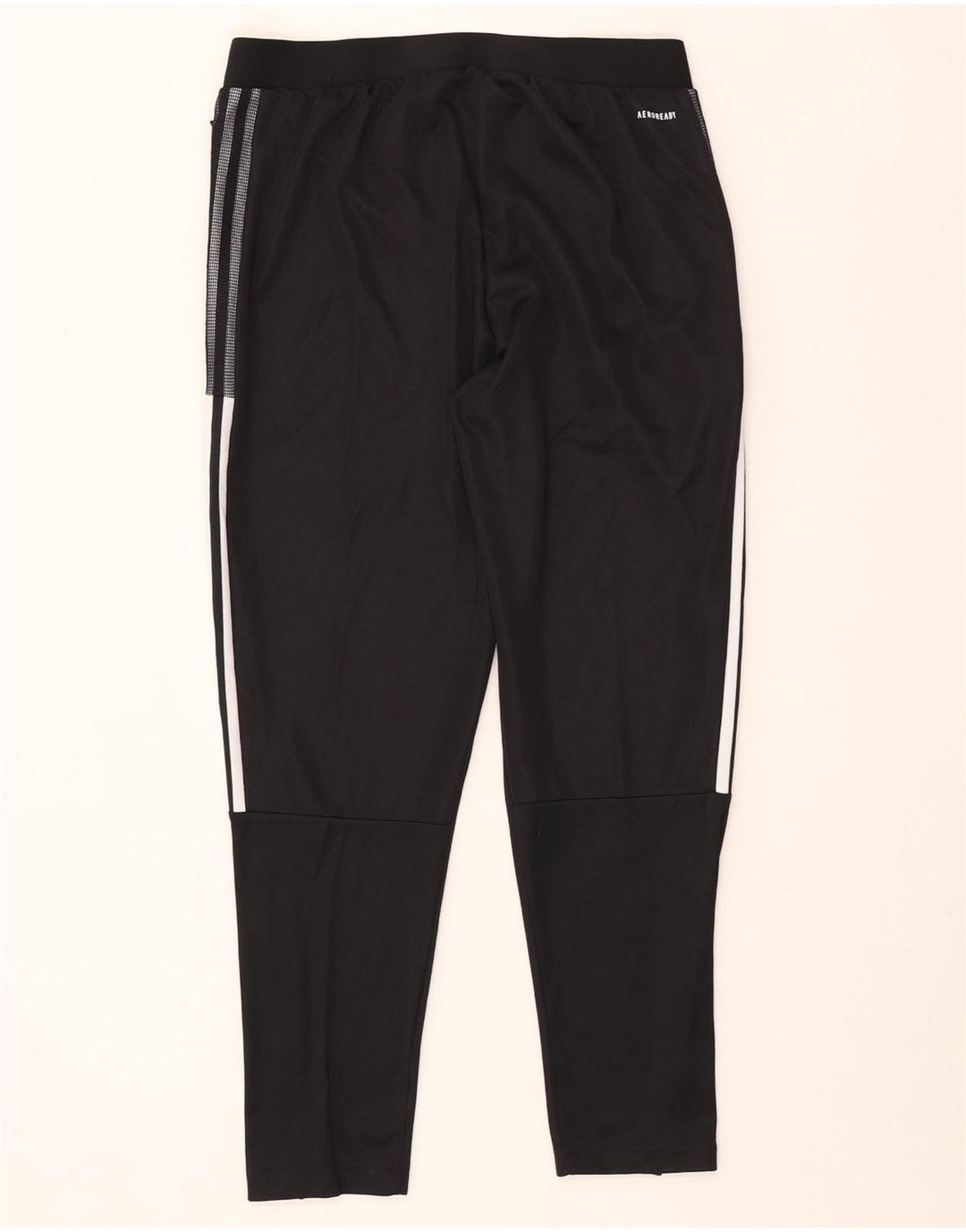 Adidas Mens Aeroready Tracksuit Trousers Large  Black Polyester