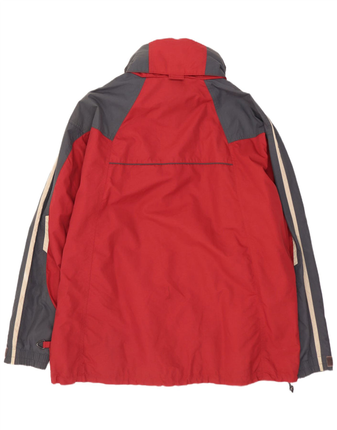 COLUMBIA Mens Loose Fit Windbreaker Jacket UK 40 Large Red Colourblock