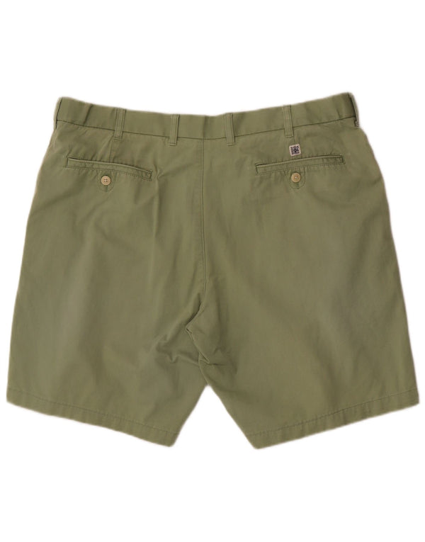 Marks & Spencer Mens Chino Shorts W40 XL Green Cotton