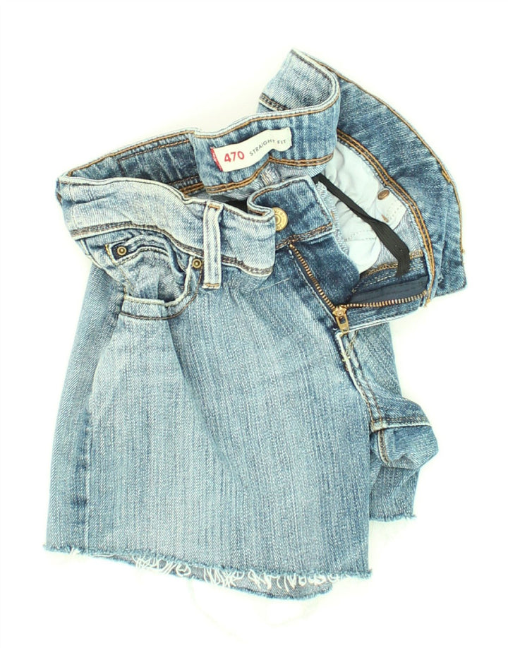 LEVI'S Womens Denim Shorts W29 Medium Blue Cotton Vintage Levi's and Second-Hand Levi's from Messina Hembry 