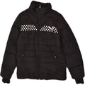 PUMA Womens Padded Jacket UK 16 Large Black Polyester | Vintage Puma | Thrift | Second-Hand Puma | Used Clothing | Messina Hembry 