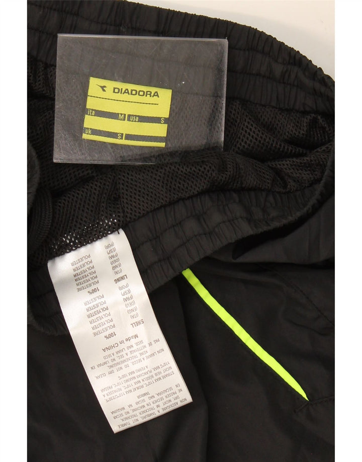 DIADORA Mens Tracksuit Trousers Medium  Black Polyester