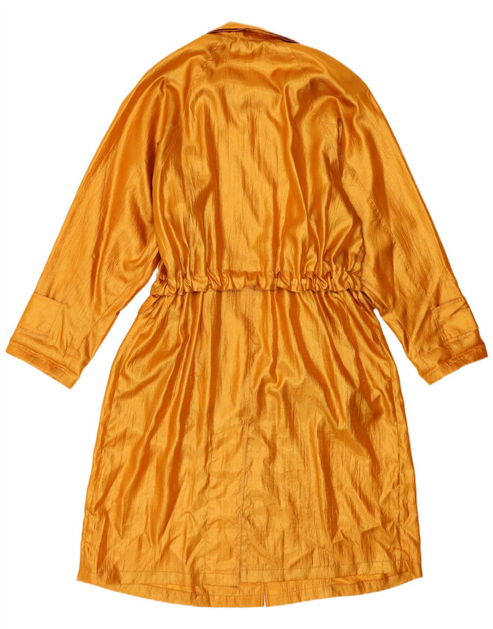 COLETTE WOLFGANG KAISER Womens Oversized Overcoat UK 14 Large Gold