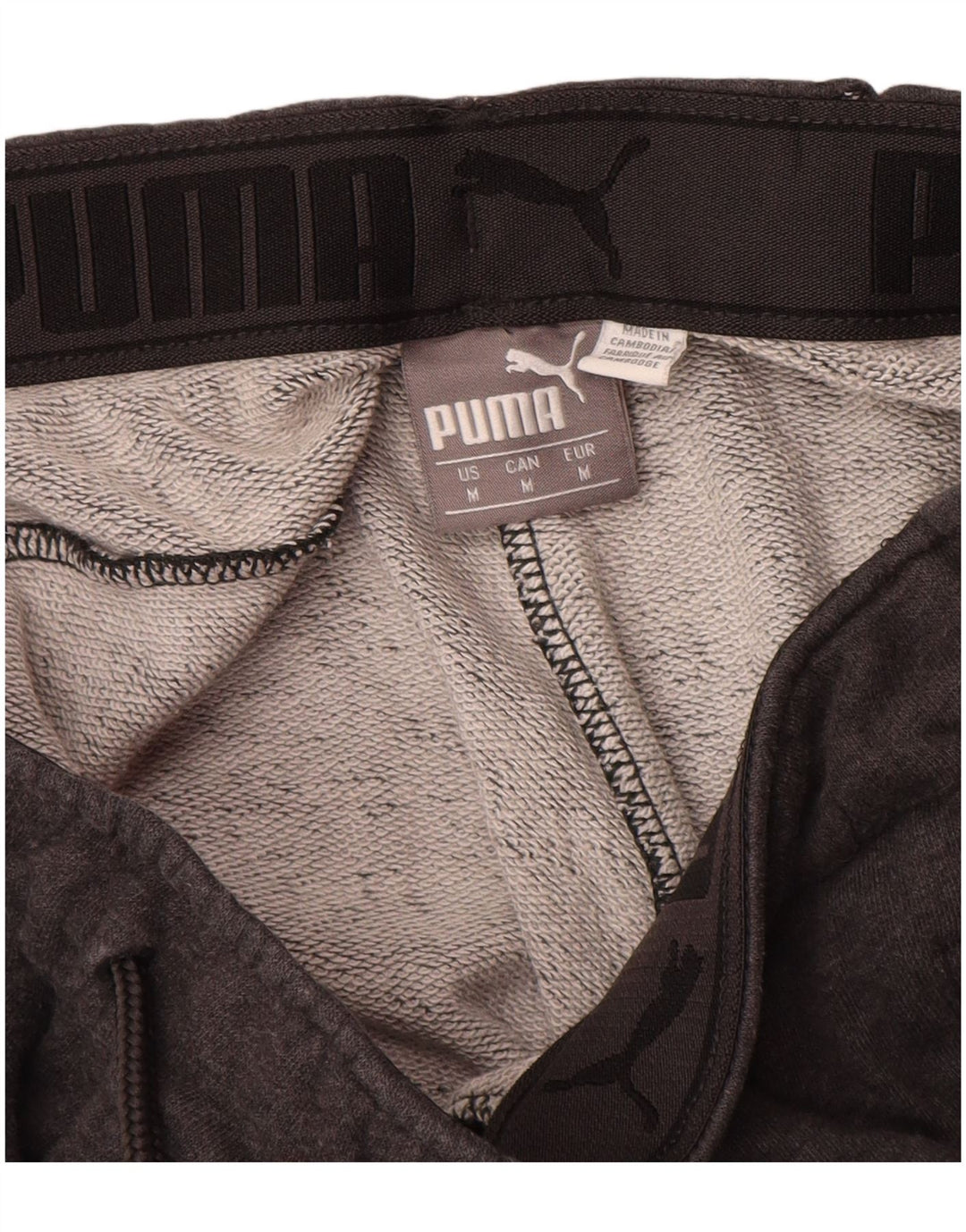 PUMA Mens Tracksuit Trousers Joggers Medium  Grey