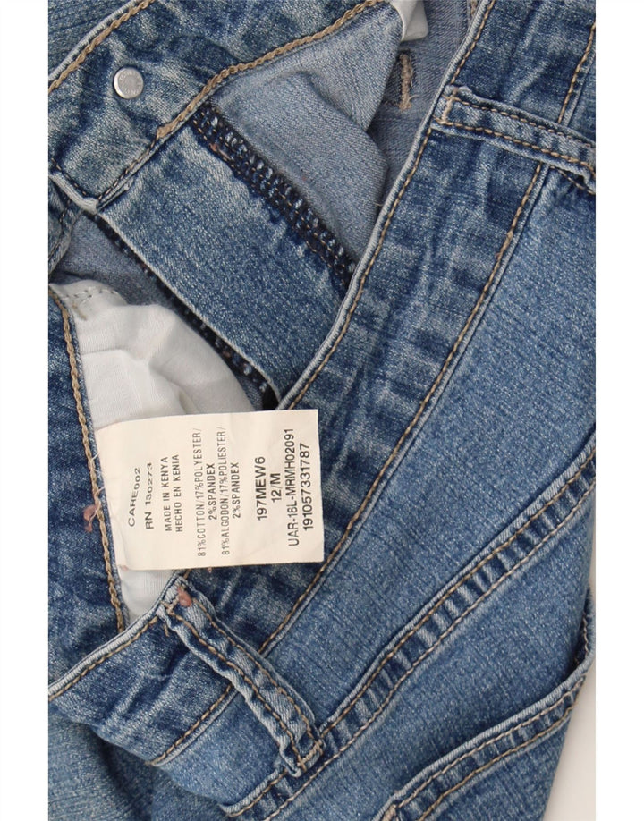 LEE Womens Riders Mid Rise Denim Shorts Medium W32  Blue Cotton Vintage Lee and Second-Hand Lee from Messina Hembry 