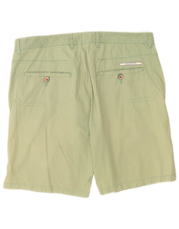 Zara Mens Chino Shorts EU 40 Medium W31  Green