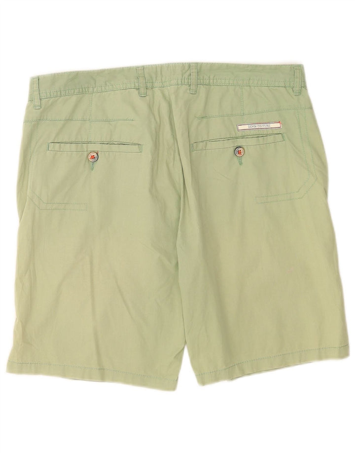 Zara Mens Chino Shorts EU 40 Medium W31  Green