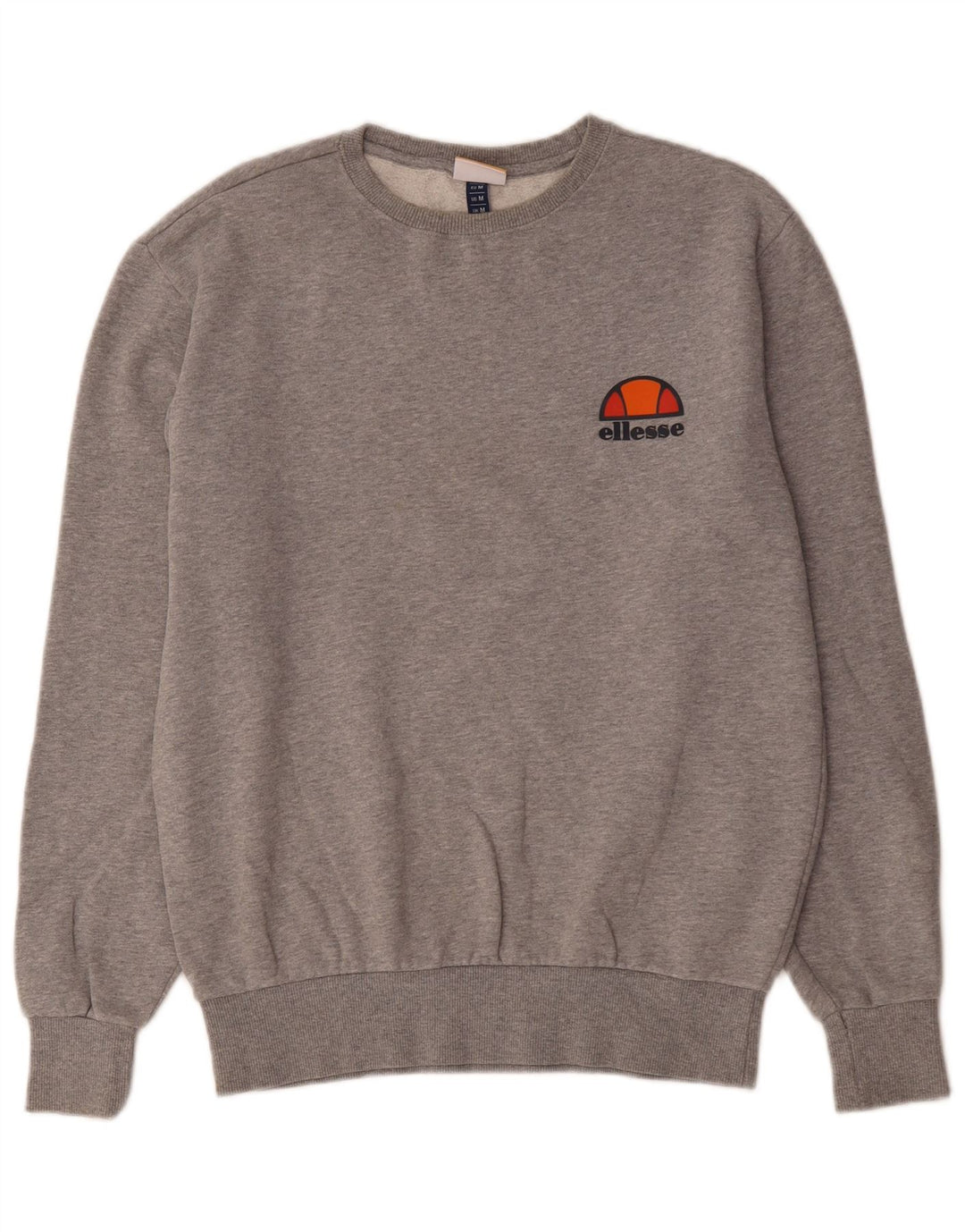 Ellesse Mens Sweatshirt Jumper Medium Grey Cotton