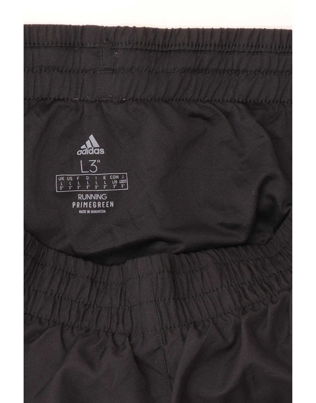 Adidas Womens Sport Shorts Large W32 L3 Black Polyester