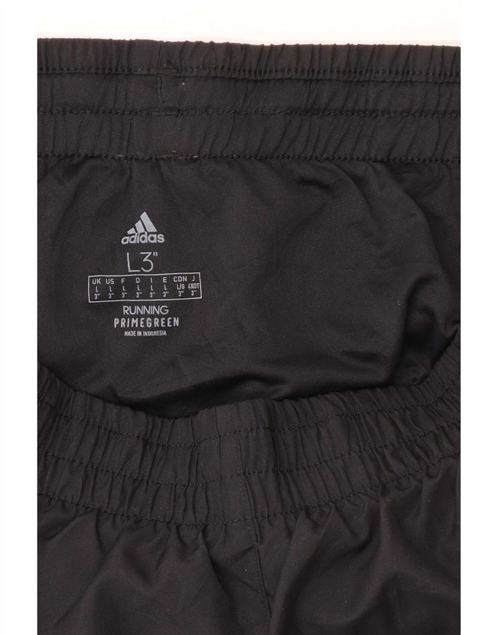 Adidas Womens Sport Shorts Large W32 L3 Black Polyester