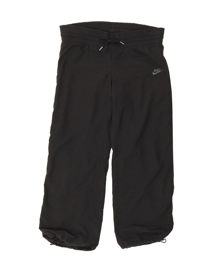 NIKE Womens Tracksuit Trousers UK 14/16 Large Black Polyester Vintage Nike and Second-Hand Nike from Messina Hembry 