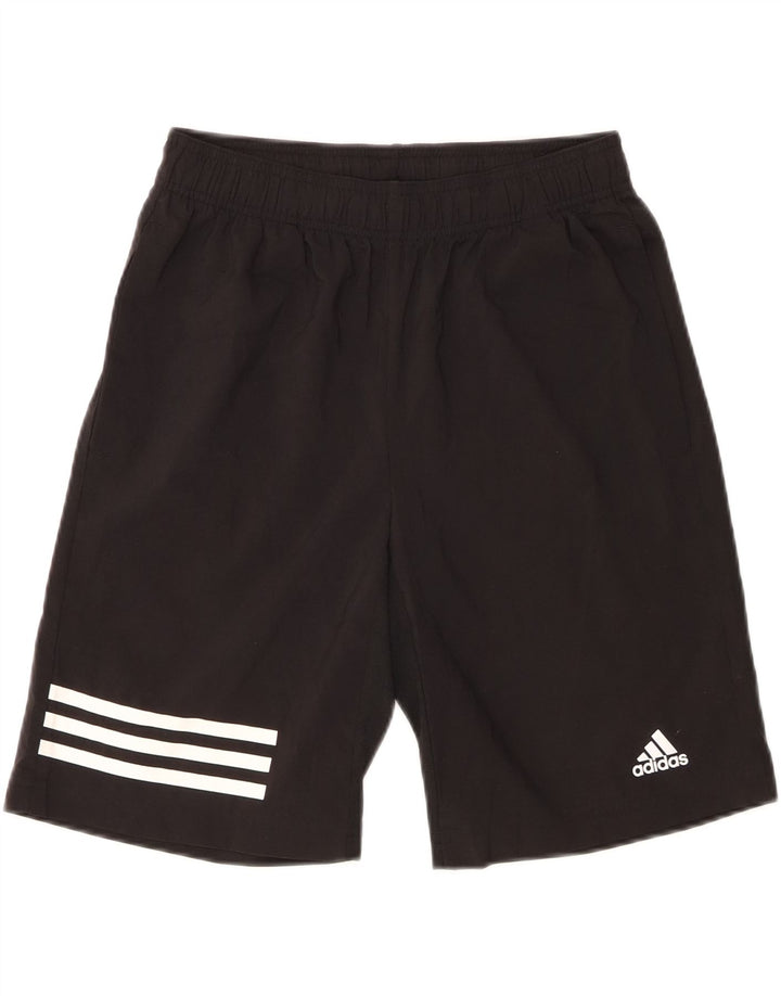 Adidas Boys Climacool Sport Shorts 13-14 Years Large Black Polyester