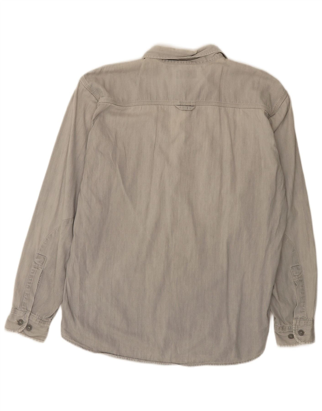 LEE Mens Denim Shirt 2XL Grey Cotton