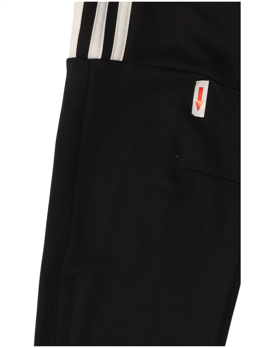 Adidas Boys Climalite Tracksuit Trousers 11-12 Years Medium Black Polyester