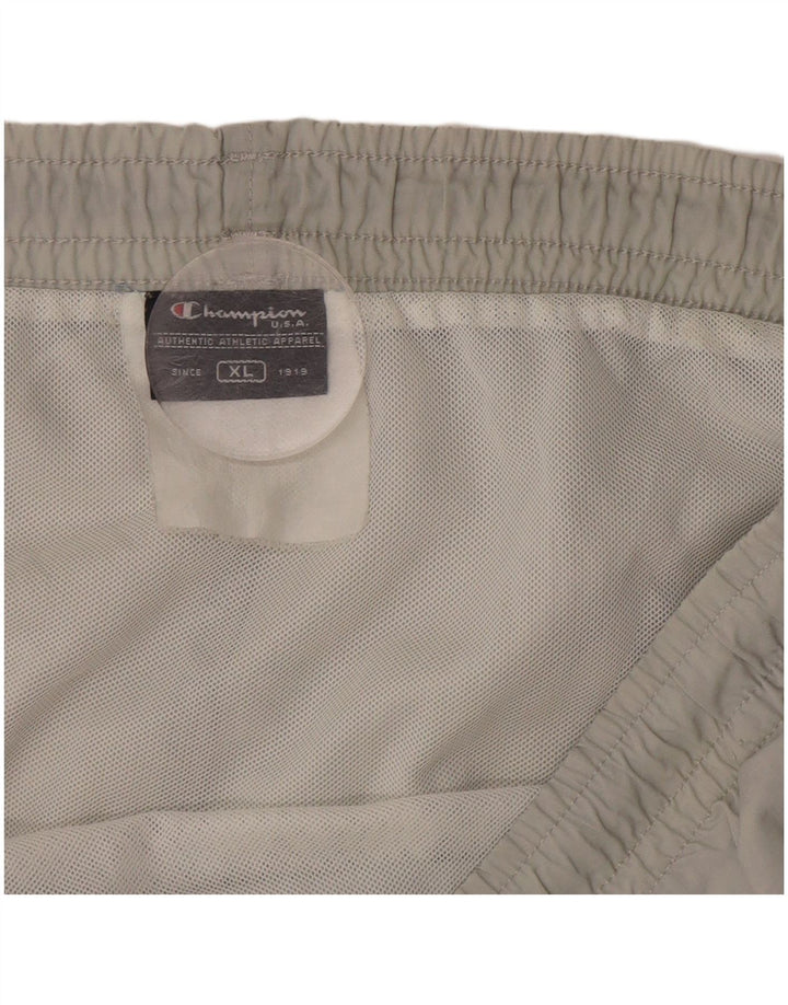 CHAMPION Mens Swimming Shorts XL Grey Colourblock