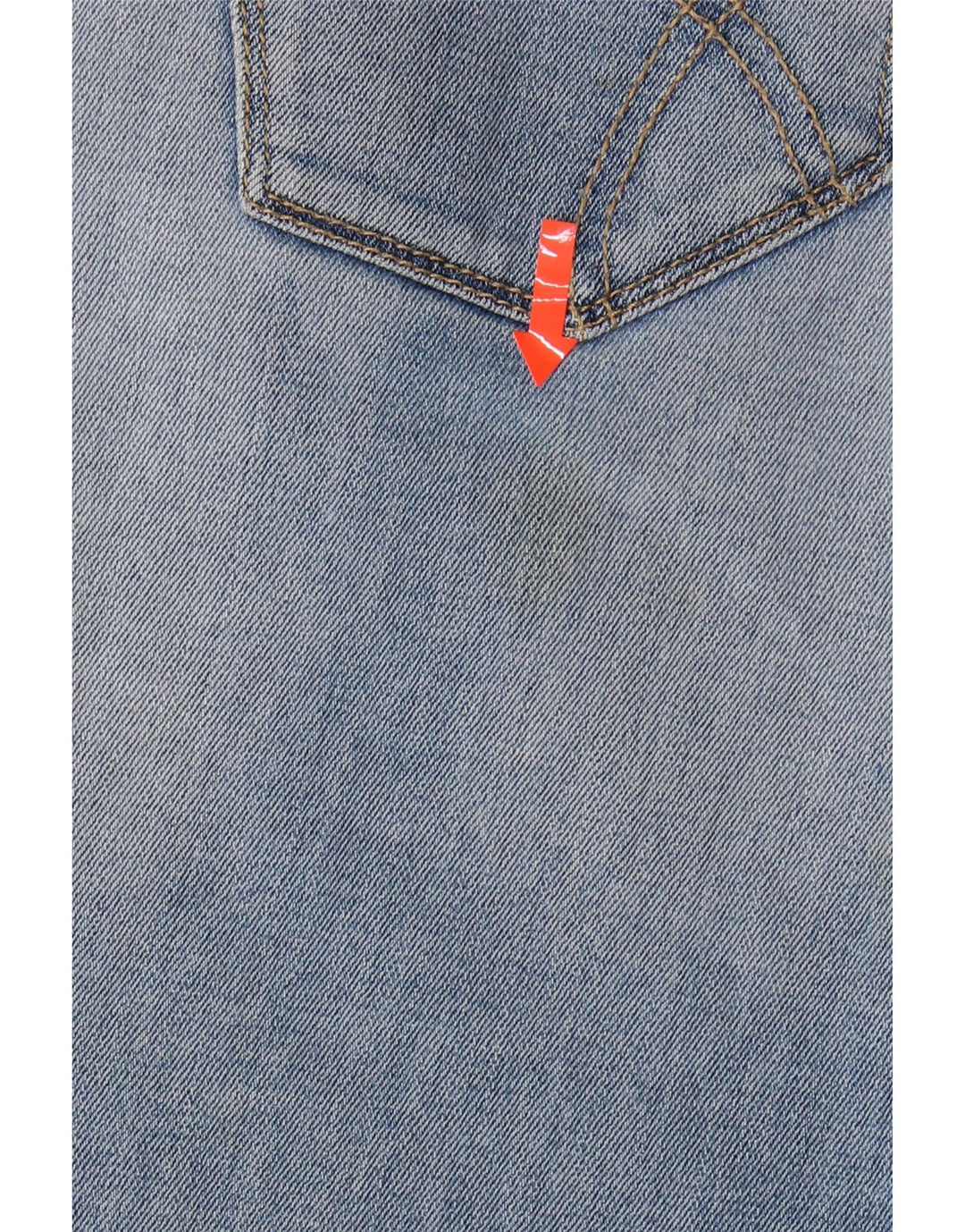 GAS Womens Denim Shorts W32 Large  Blue Cotton Vintage Gas and Second-Hand Gas from Messina Hembry 