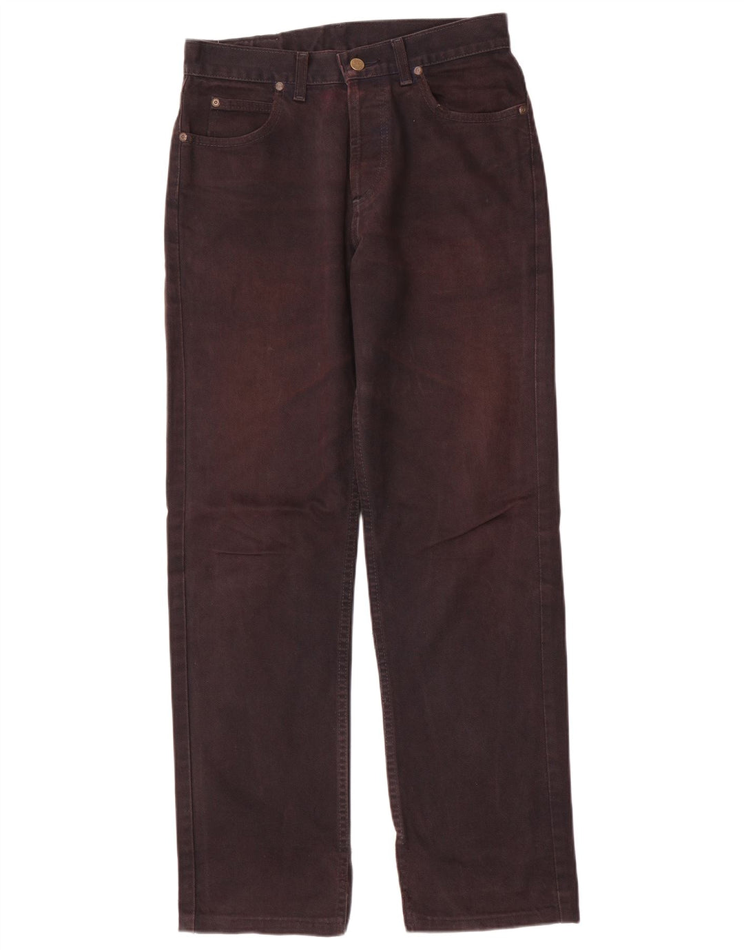 Lee Mens Straight Jeans W30 L34 Black Cotton