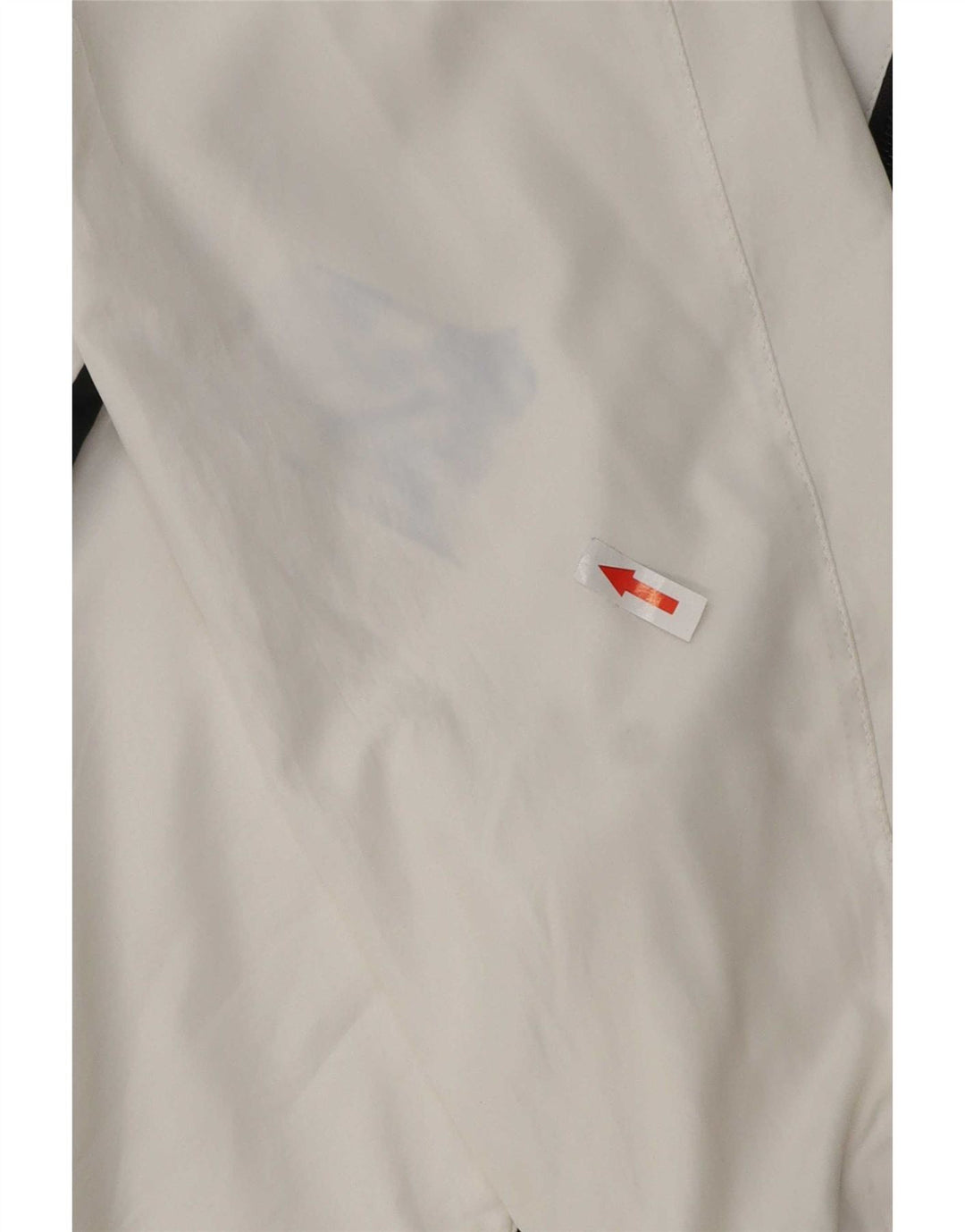 Nike Mens Tracksuit Top Jacket Small White Colourblock Polyester