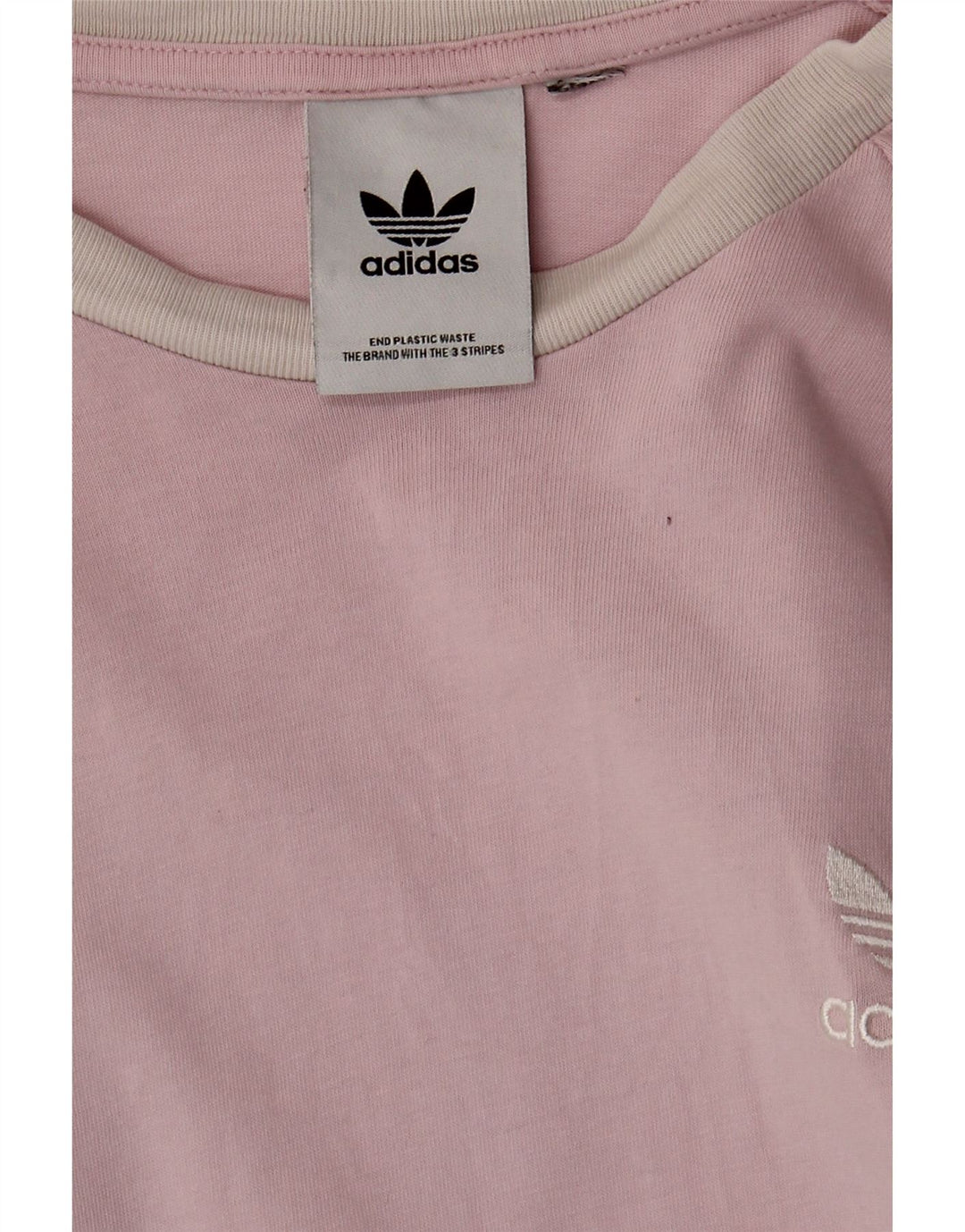 ADIDAS Womens T-Shirt Top UK 12 Medium Pink Vintage Adidas and Second-Hand Adidas from Messina Hembry 