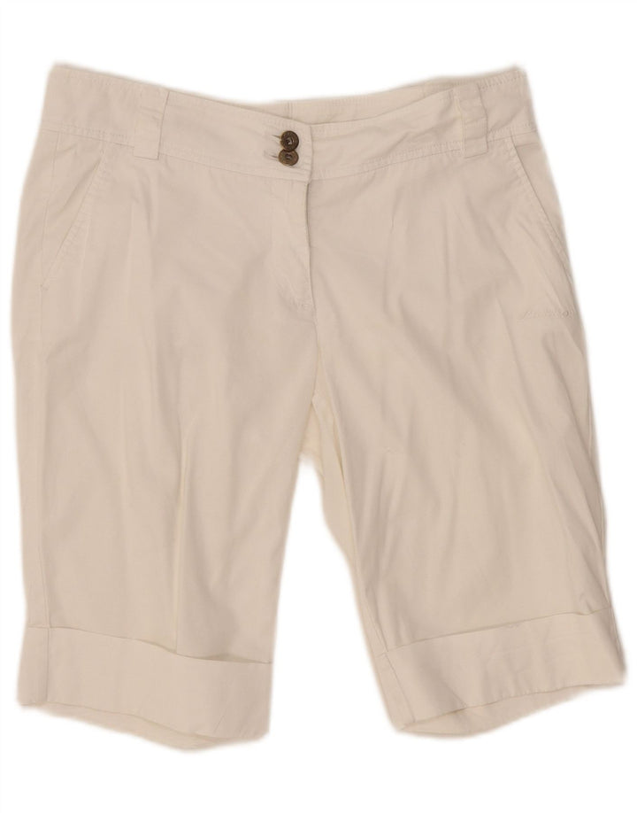 LOTTO Womens Chino Shorts W32 Large White