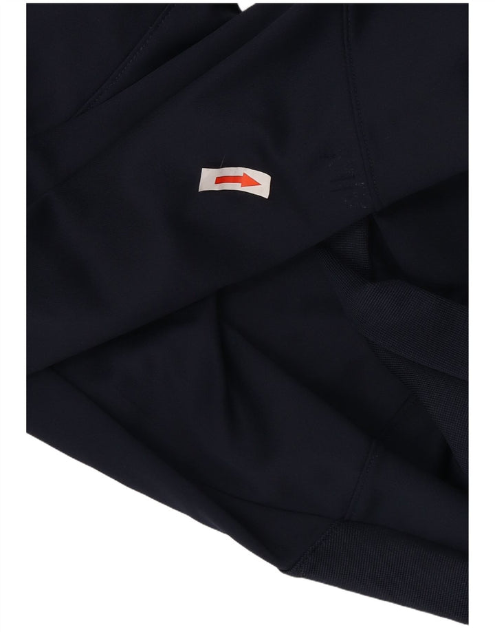 Nike Mens Dri Fit Graphic Tracksuit Trousers Medium  Navy Blue Polyester