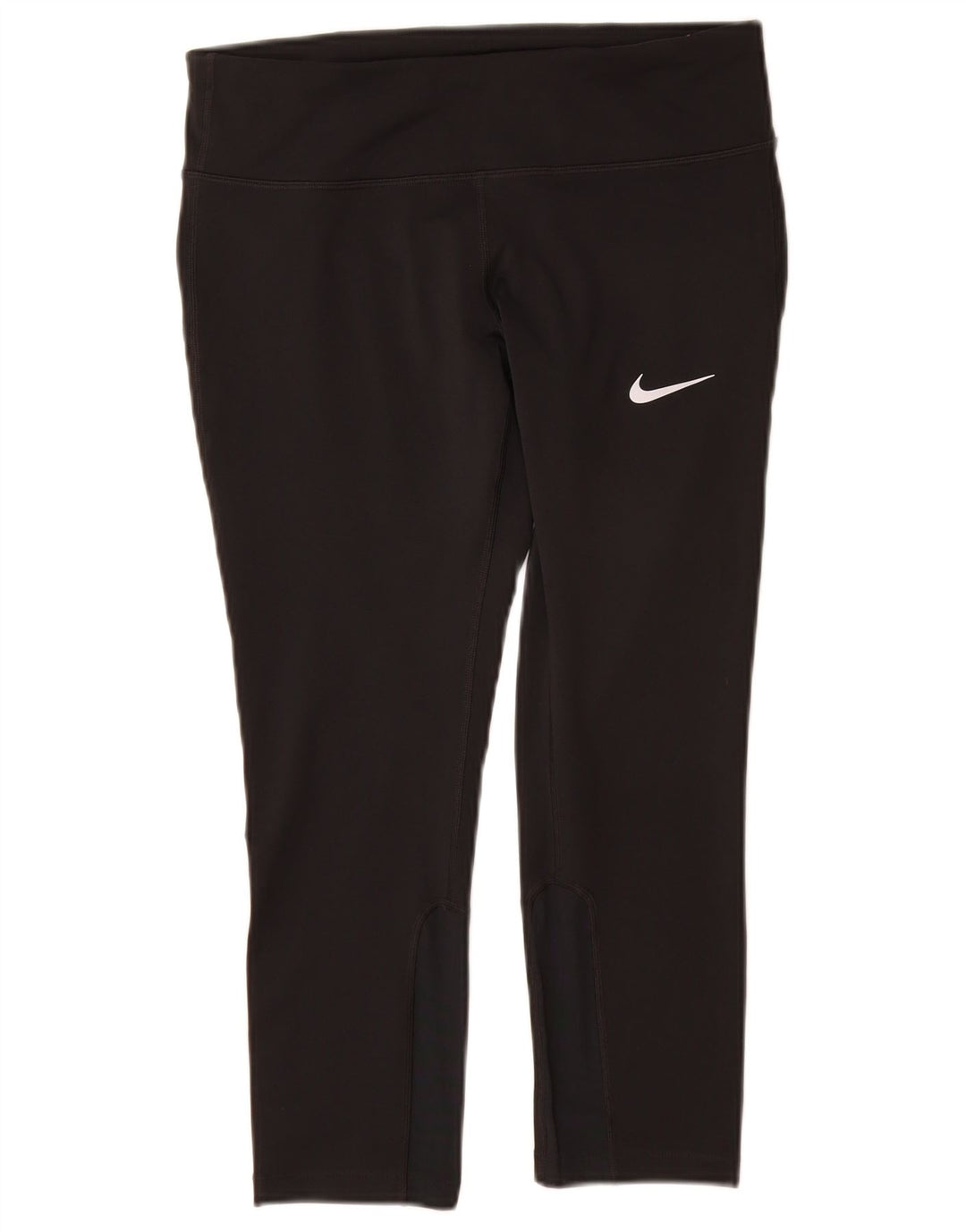 Nike Womens Dri Fit Capri Leggings UK 12 Medium  Black
