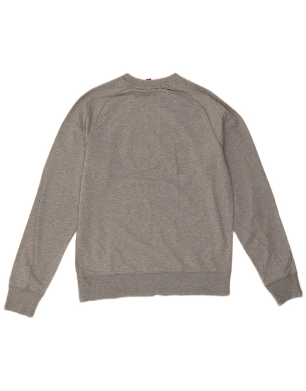 Nike Mens Graphic Sweatshirt Jumper Small Grey Flecked