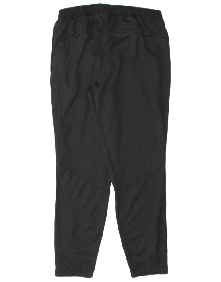 REEBOK Mens Tracksuit Trousers Large  Black Polyester