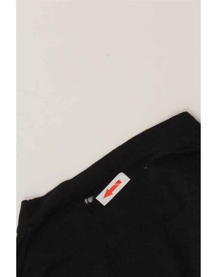 Marks & Spencer Womens Turtle Neck Jumper Sweater UK 10 Small Black