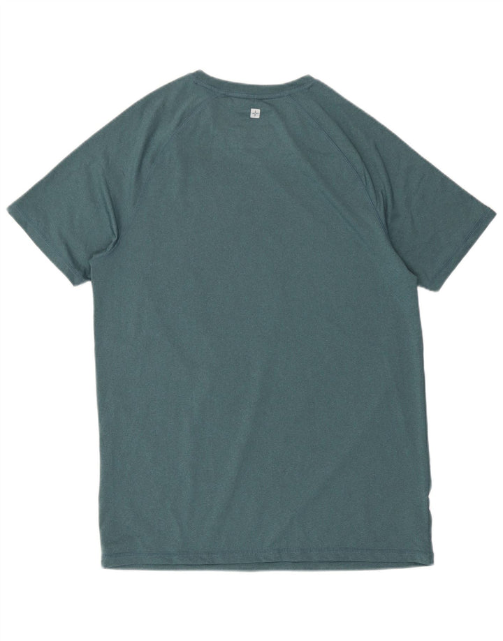 Mountain Warehouse Mens T-Shirt Top Medium Blue