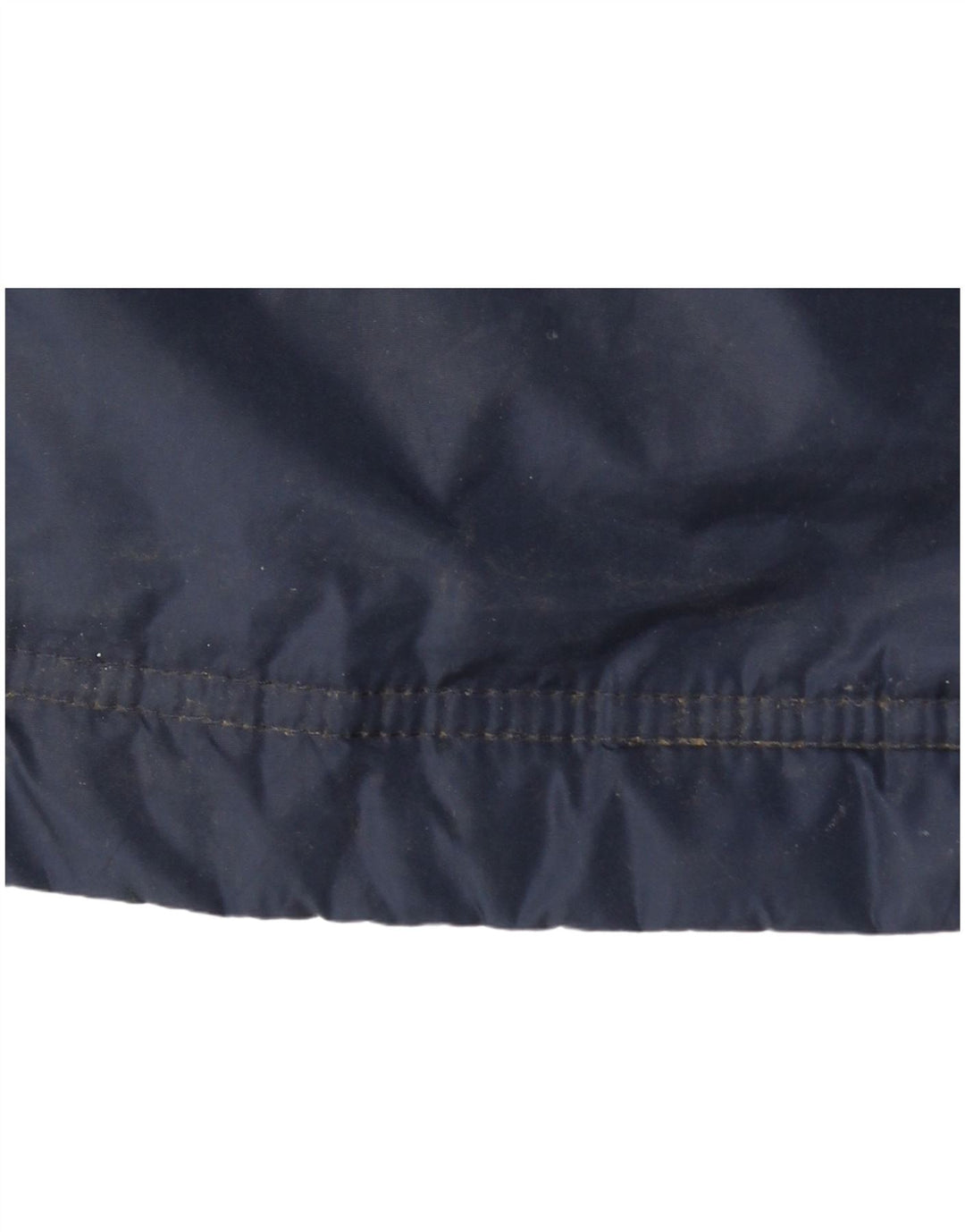 ADIDAS Mens Graphic Windbreaker Jacket UK 36 Small Navy Blue Colourblock