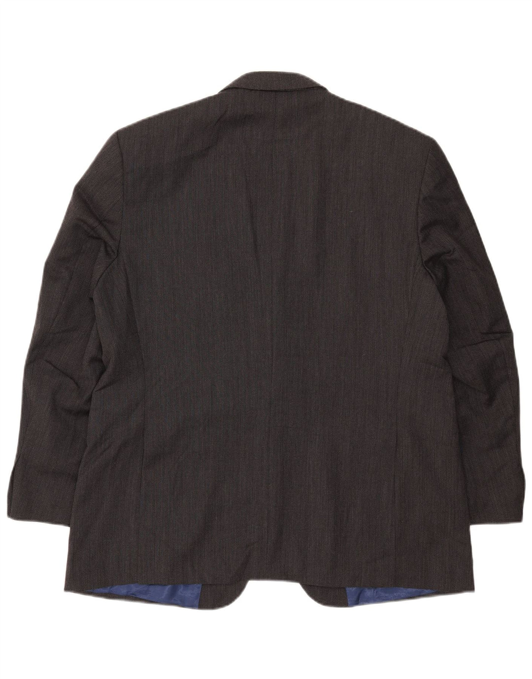 Marks & Spencer Mens 2 Button Blazer Jacket UK 44 2XL Grey Wool
