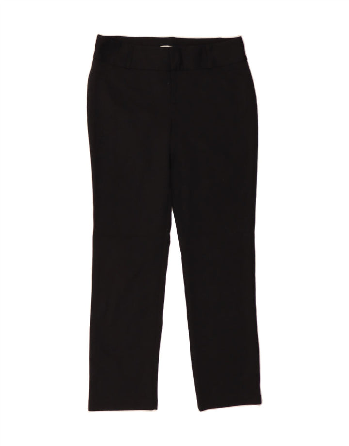 MICHAEL KORS Womens Straight Casual Trousers W32 L29 Black Polyester Vintage Michael Kors and Second-Hand Michael Kors from Messina Hembry 