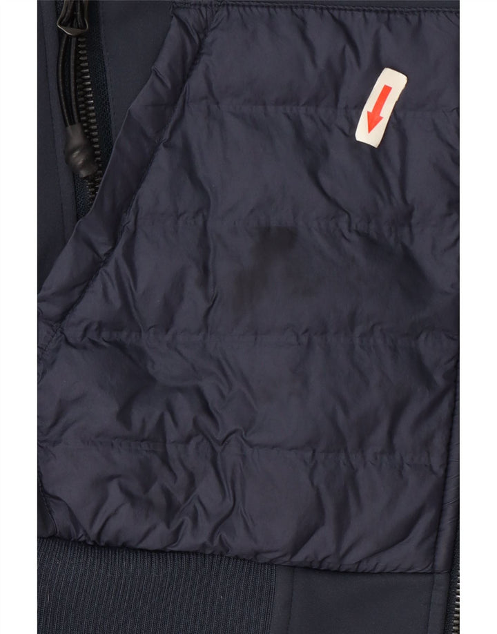 Superdry Mens Tracksuit Top Jacket Small Navy Blue Polyester