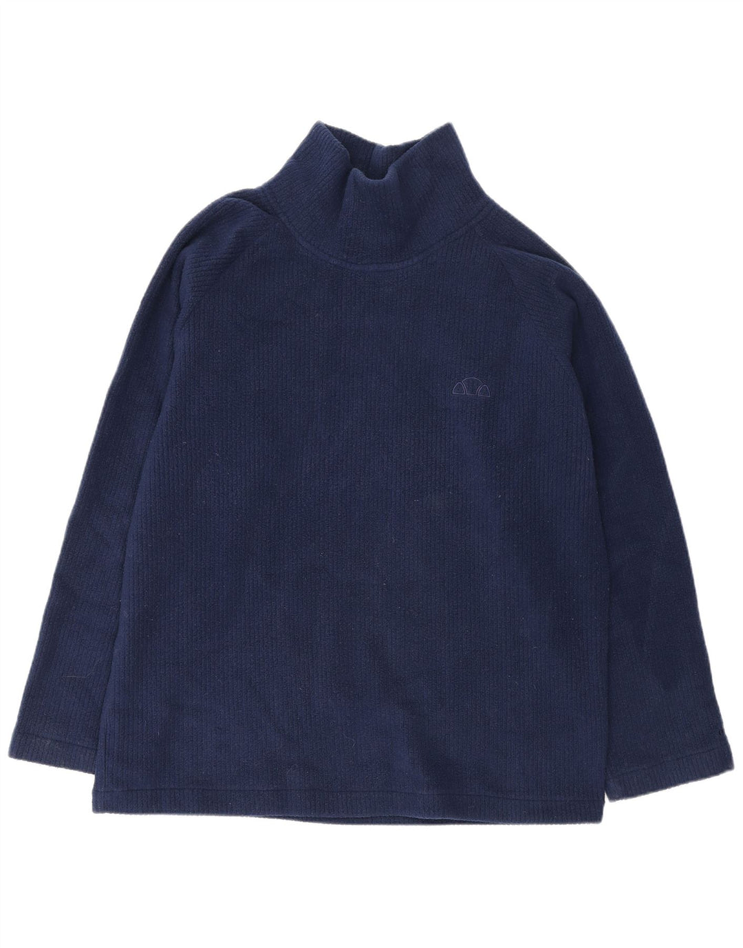 Ellesse Womens Oversized Fleece Jumper UK 16 Large Navy Blue Polyester